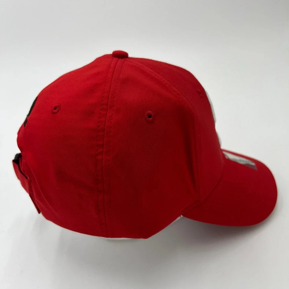 NC State Wolfpack Red Adjustable Hat Cap Embroidered Logo NCAA‎ New